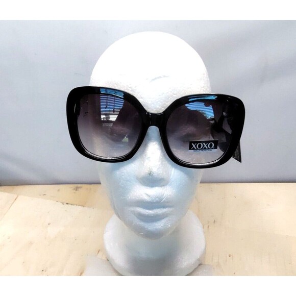 XOXO Womens XS93143-1BB-SC Cat2 Black Gadient Lens Sunglasses NEW 62-13-140 - Picture 5 of 11